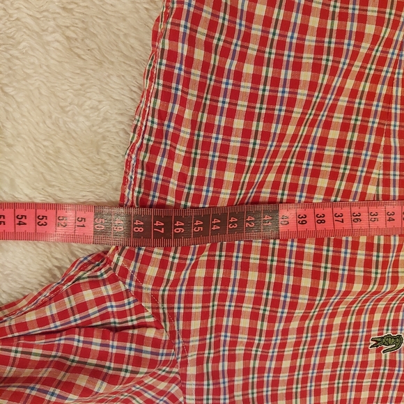 ❣️Boys Lacoste long-sleeve shirt size 10-12 (#605) - Picture 9 of 10